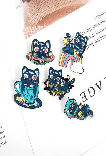 creative cartoon cat planet brooches cute astronaut coffee cup metal enamel pins rainbow space pin lapel backpack jewelry gif3427741, Gray
creative cartoon cat planet brooches cute astronaut coffee cup metal enamel pins rainbow space pin lapel backpack jewelry gif3427741, Gray