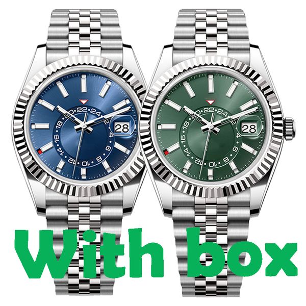 mens watch men with box sky designer watches automatic mechanical 2813 movement watches stainless steel luminous business waterproof wristwa, Slivery;brown
mens watch men with box sky designer watches automatic mechanical 2813 movement watches stainless steel luminous business waterproof wristwa, Slivery;brown