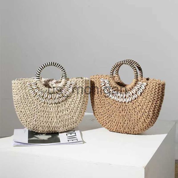 evening bags 2023 new summer handmade bags for women beach weaving ladies straw bag wrapped beach bag moon shaped handle handbags totes j230
evening bags 2023 new summer handmade bags for women beach weaving ladies straw bag wrapped beach bag moon shaped handle handbags totes j230