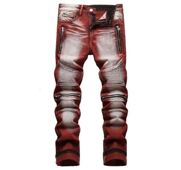 men039s jeans men casual coated straight pleated biker male motorcycle denim pants vaqueros hombre plus size 42 236288570, Blue
men039s jeans men casual coated straight pleated biker male motorcycle denim pants vaqueros hombre plus size 42 236288570, Blue