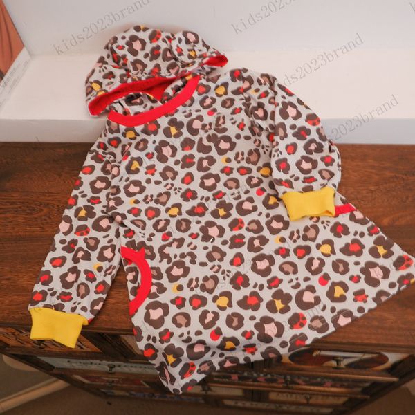 pink color girls designer dresses for autumn 2023 fw long sleeve hooded dress cute leopard print skirts skew pocket brand dresses for baby g, Red;yellow
pink color girls designer dresses for autumn 2023 fw long sleeve hooded dress cute leopard print skirts skew pocket brand dresses for baby g, Red;yellow