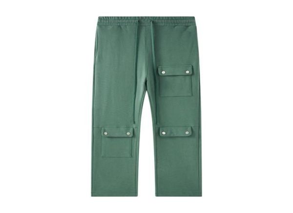 men039s plus size pants autumn green cargo trousers hip hop jogger fivepocket styling streetwear3269895, Black;brown