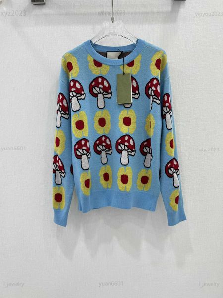 designer women clothes girl floral mushroom pattern print pullover sweater long sleeved knit aug02, White
designer women clothes girl floral mushroom pattern print pullover sweater long sleeved knit aug02, White
