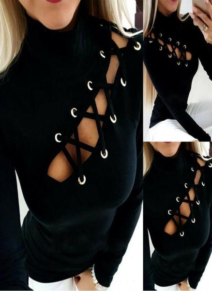 womens jumper tshirts lace up slim fit tee female 2020 korean style long sleeve bandage bodycon pullover tee mujer14924103, White
womens jumper tshirts lace up slim fit tee female 2020 korean style long sleeve bandage bodycon pullover tee mujer14924103, White