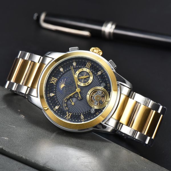 full function luxury watch mens full stainless steel swim wristwatches sapphire luminous watch business casual montre de luxe aaa0025, Slivery;brown
full function luxury watch mens full stainless steel swim wristwatches sapphire luminous watch business casual montre de luxe aaa0025, Slivery;brown