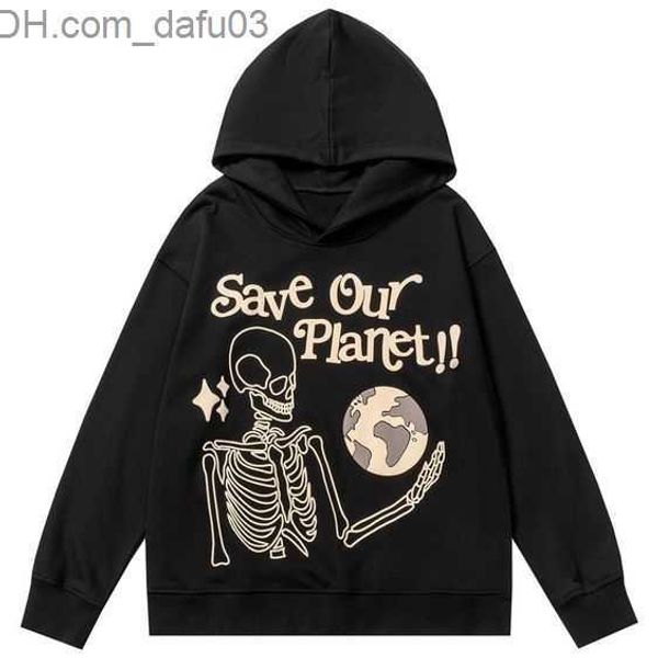 men's hoodies sweatshirts new street trend american vintage skeleton pattern printed hooded sweater men's y2k printed brushed loos, Black
men's hoodies sweatshirts new street trend american vintage skeleton pattern printed hooded sweater men's y2k printed brushed loos, Black