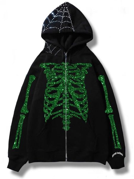 women's hoodies sweatshirts y2k diamond jacket fall long sleeve hoodie sweatshirt women's reflective glitter zipup hoodie spider w, Black
women's hoodies sweatshirts y2k diamond jacket fall long sleeve hoodie sweatshirt women's reflective glitter zipup hoodie spider w, Black