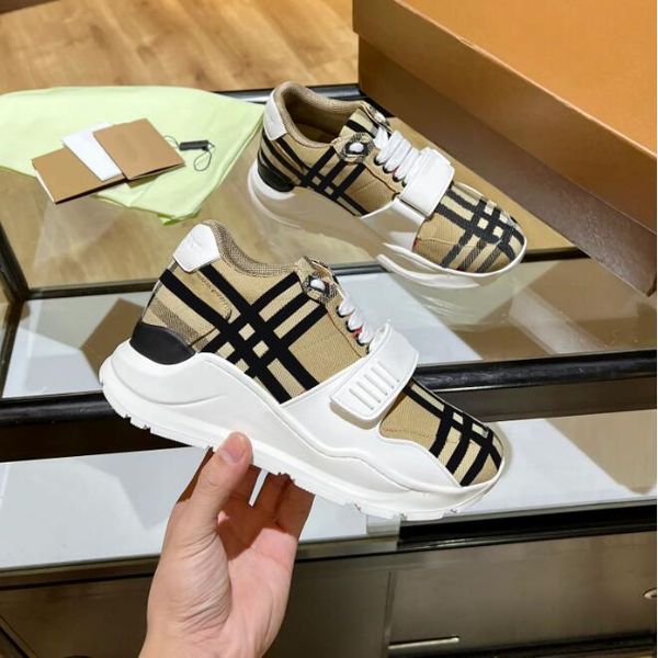 vintage check cotton sneakers nylon leather suede mesh sneakers thomas striped casual shoes men women sneaker platform trainer flats trainer, Black
vintage check cotton sneakers nylon leather suede mesh sneakers thomas striped casual shoes men women sneaker platform trainer flats trainer, Black