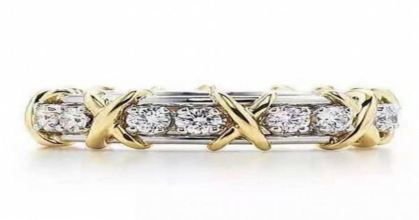 lady's 925 sterling silver tanzanite couple rings yellow gold eternal band wedding ring for women brand jewelry size 5-124779267, Slivery;golden 
lady's 925 sterling silver tanzanite couple rings yellow gold eternal band wedding ring for women brand jewelry size 5-124779267, Slivery;golden