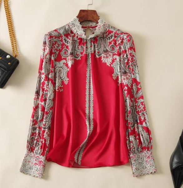 2022 spring long sleeve stand collar blue red paisley print natural real silk embroidery panelled pullover style soie blouse ele111320075, White
2022 spring long sleeve stand collar blue red paisley print natural real silk embroidery panelled pullover style soie blouse ele111320075, White
