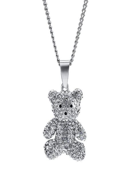 men women rhinestone bear pendant necklace fashion hip hop jewelry gold silver stainless steel chain punk designer necklaces for m4279217
men women rhinestone bear pendant necklace fashion hip hop jewelry gold silver stainless steel chain punk designer necklaces for m4279217