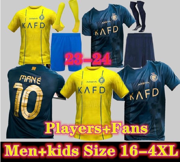 al nassr fc soccer jerseys ronaldo 2023 2024 home fofana brozovic away 23 24 cr7 gonzalo martinez talisca ghislain vincent aboubakar men foo, Black;yellow
al nassr fc soccer jerseys ronaldo 2023 2024 home fofana brozovic away 23 24 cr7 gonzalo martinez talisca ghislain vincent aboubakar men foo, Black;yellow