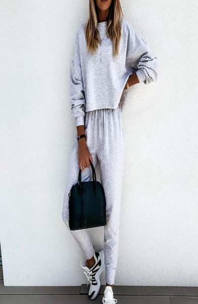 women039s tracksuits vsllwq tracksuit women set o neck loose crop sweatshirtlace up pencil pants 2 pieces sets 2021 autum5424398, Gray
women039s tracksuits vsllwq tracksuit women set o neck loose crop sweatshirtlace up pencil pants 2 pieces sets 2021 autum5424398, Gray