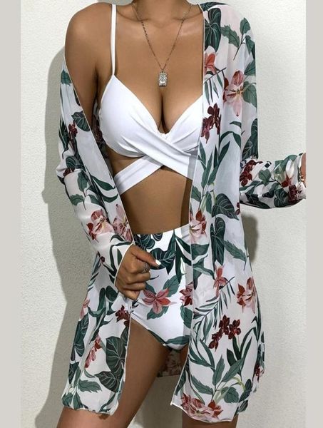 women039s swimwear 2022 three pieces bikini set cover up women swimsuit print long sleeve bathing suit beachwear swimming 5573754, White;black
women039s swimwear 2022 three pieces bikini set cover up women swimsuit print long sleeve bathing suit beachwear swimming 5573754, White;black