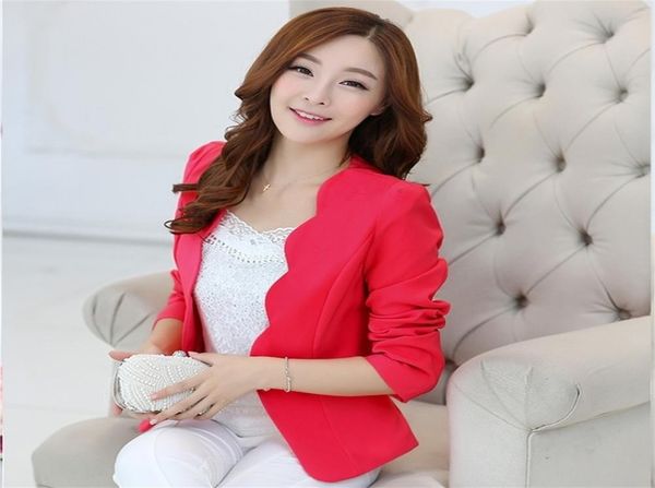 thin spring autumn slim korean temperament small wave side women blazer jacket whiteyellowblackredbluelight purple y2010265162084, White;black
thin spring autumn slim korean temperament small wave side women blazer jacket whiteyellowblackredbluelight purple y2010265162084, White;black