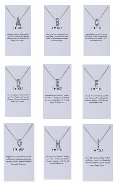 2019 new dogeared necklace with card 26 english letter i love you noble and delicate silver choker valentine day chri2280937
2019 new dogeared necklace with card 26 english letter i love you noble and delicate silver choker valentine day chri2280937