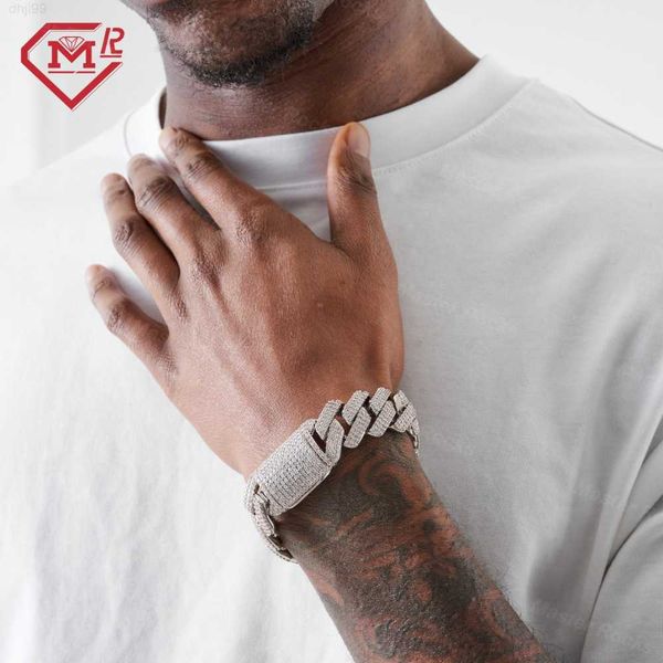 3rows 20mm moissanite prong cuban bracelet for hip hop rapper gra certificated vvs moissanite diamond bracelet men, Silver
3rows 20mm moissanite prong cuban bracelet for hip hop rapper gra certificated vvs moissanite diamond bracelet men, Silver