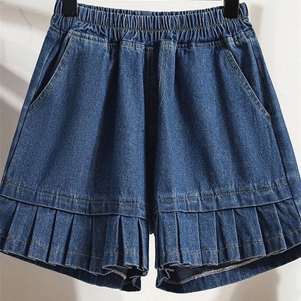 women's shorts surmiitro m 5xl summer fashion korean wide leg pleated denim jean high waist short pants female with pockets 230803, White;black
women's shorts surmiitro m 5xl summer fashion korean wide leg pleated denim jean high waist short pants female with pockets 230803, White;black