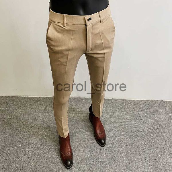 men's pants men's pants men suit pants formal trousers pantalone hombre stretch slim solid color casual dress full length pants fa, Black
men's pants men's pants men suit pants formal trousers pantalone hombre stretch slim solid color casual dress full length pants fa, Black