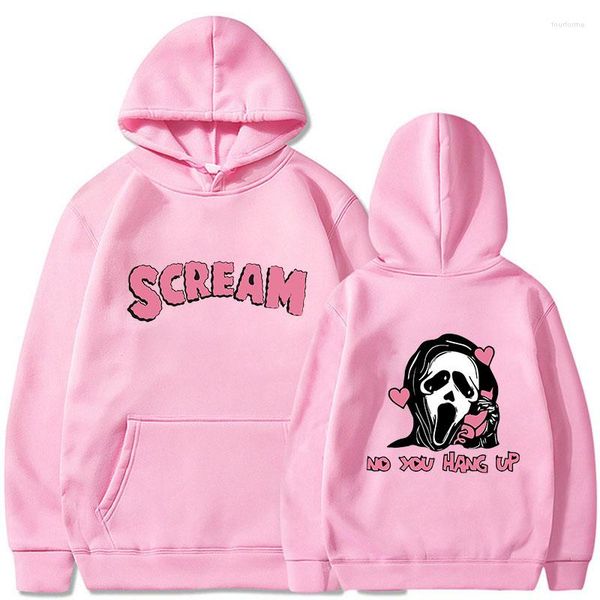 men's hoodies 2023 kawaii ghost hoodie fashion scream vi manga long sleeve pullovers vintage casual haruku y2k clothing, Black
men's hoodies 2023 kawaii ghost hoodie fashion scream vi manga long sleeve pullovers vintage casual haruku y2k clothing, Black