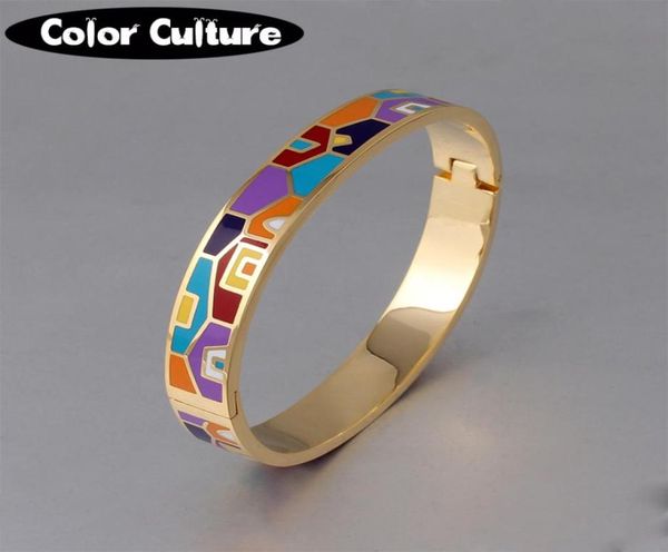 new fashion stainless steel open bangle for women gold geometric colorful enamel painted bangles wedding jewelry mx1907193797634, Black
new fashion stainless steel open bangle for women gold geometric colorful enamel painted bangles wedding jewelry mx1907193797634, Black