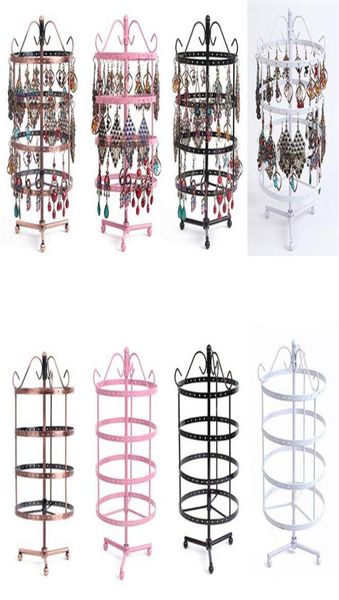 144 holes multifunctional earrings stud necklace jewelry display rack storage stand metal rotating display stand holder 4 colors6906084, Black
144 holes multifunctional earrings stud necklace jewelry display rack storage stand metal rotating display stand holder 4 colors6906084, Black