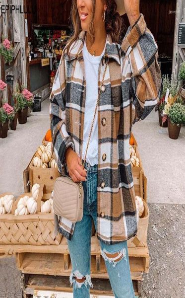 women039s jackets autumn plaid jacket women overshirt long checkered woman female sleeve winter shirt coats for 20228417186, Black;brown
women039s jackets autumn plaid jacket women overshirt long checkered woman female sleeve winter shirt coats for 20228417186, Black;brown