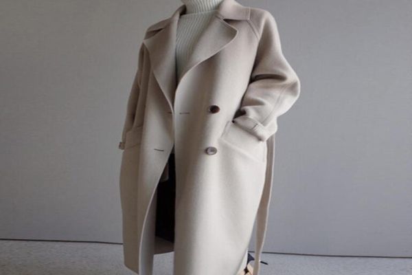 new winter coat women wide lapel belt pocket wool blend coat oversize long trench outwear wool women 4297783, Black
new winter coat women wide lapel belt pocket wool blend coat oversize long trench outwear wool women 4297783, Black