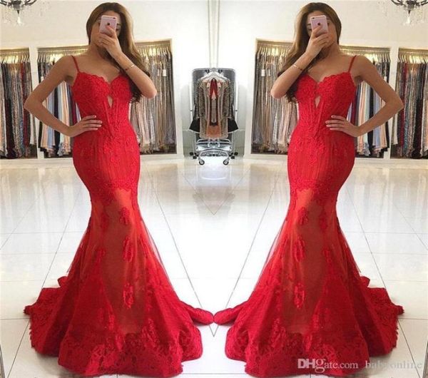 new arrival sweetheart red lace evening dresses long mermaid spaghetti straps backless prom dress party gowns for holidays8283170, Black;red
new arrival sweetheart red lace evening dresses long mermaid spaghetti straps backless prom dress party gowns for holidays8283170, Black;red