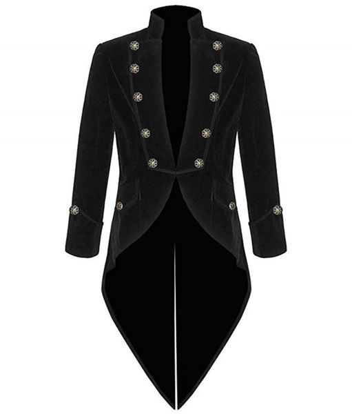 men039s velvet long tailcoat jacket steampunk halloween cosplay costume victorian gothic coat stand collar overcoat for casual1883890, White;black
men039s velvet long tailcoat jacket steampunk halloween cosplay costume victorian gothic coat stand collar overcoat for casual1883890, White;black