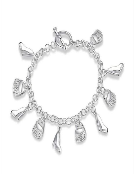 2021 new s 925 sterling silver women chain love gift charm bracelets fashion costume jewelry6072740, Black
2021 new s 925 sterling silver women chain love gift charm bracelets fashion costume jewelry6072740, Black