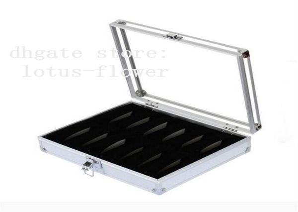 professional boxes 12 grid slots jewelry watches display storage square box case aluminium suede inside container organizer347v1165495, Black;blue
professional boxes 12 grid slots jewelry watches display storage square box case aluminium suede inside container organizer347v1165495, Black;blue
