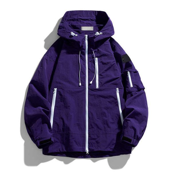 2023 fashion storm jacket men's simple luxury spring and autumn american loose large size waterproof casual hooded jacket outdoor coupl, Black;brown
2023 fashion storm jacket men's simple luxury spring and autumn american loose large size waterproof casual hooded jacket outdoor coupl, Black;brown