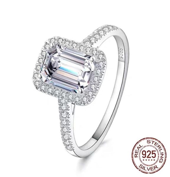 original 925 sterling silver wedding ring princess 5 7mm cz zircon rec diamond rings for women engagement jewelry303j8345357, Slivery;golden
original 925 sterling silver wedding ring princess 5 7mm cz zircon rec diamond rings for women engagement jewelry303j8345357, Slivery;golden