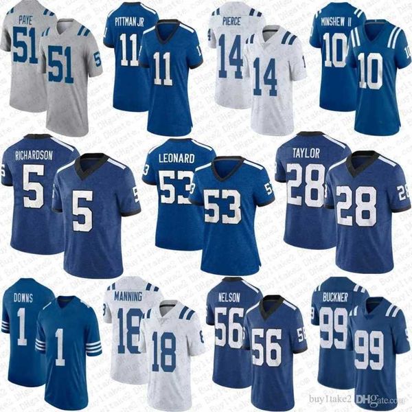 jonathan taylor 5 anthony richardson football jersey josh downs quenton nelson darius leonard michael pittman deforest buckner gardner minsh, Black;red
jonathan taylor 5 anthony richardson football jersey josh downs quenton nelson darius leonard michael pittman deforest buckner gardner minsh, Black;red