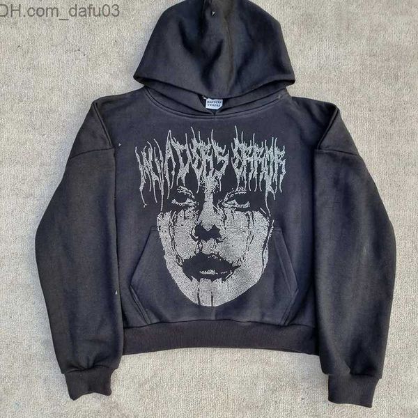 men's hoodies sweatshirts vintage hoodie men's new pattern print harajuku street gothic sweatshirt lover loose zipper jacket long, Black
men's hoodies sweatshirts vintage hoodie men's new pattern print harajuku street gothic sweatshirt lover loose zipper jacket long, Black