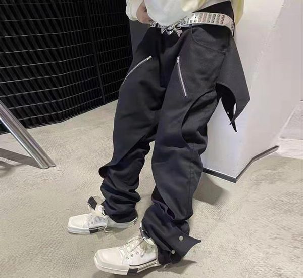 multipockets ankle button zipper mens cargo pants straight oversize hip hop baggy casual trousers6243556, Black
multipockets ankle button zipper mens cargo pants straight oversize hip hop baggy casual trousers6243556, Black