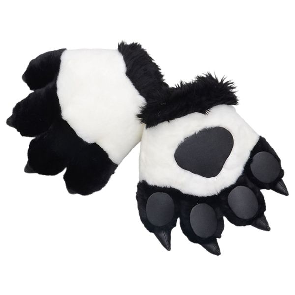 fingerless gloves cute simulation panda paw plush fluffy animal stuffed toys padded hand warmer halloween cosplay costume mittens 230804, Blue;gray
fingerless gloves cute simulation panda paw plush fluffy animal stuffed toys padded hand warmer halloween cosplay costume mittens 230804, Blue;gray