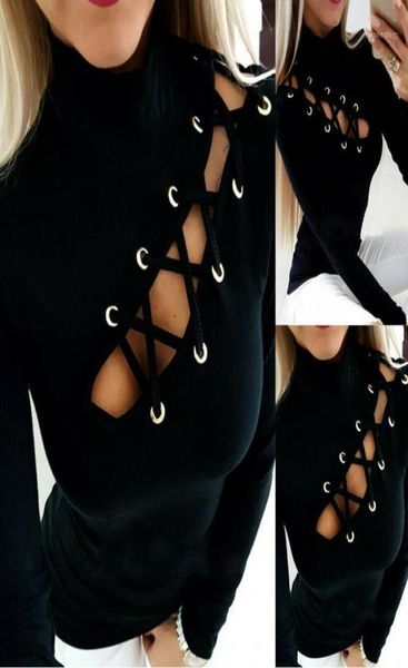 womens jumper tshirts lace up slim fit tee female 2020 korean style long sleeve bandage bodycon pullover tee mujer14262520, White
womens jumper tshirts lace up slim fit tee female 2020 korean style long sleeve bandage bodycon pullover tee mujer14262520, White