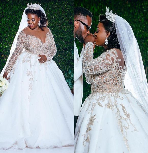 plus size african wedding dresses 2021 luxury beaded lace long sleeve princess church garden bridal dress robe mariage7642404, White
plus size african wedding dresses 2021 luxury beaded lace long sleeve princess church garden bridal dress robe mariage7642404, White
