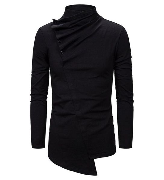 ebaihui 2021 autumn man shirts dark series men039s fashion pile collar oblique button design irregular cut slim longsleeved s1853350, White;black
ebaihui 2021 autumn man shirts dark series men039s fashion pile collar oblique button design irregular cut slim longsleeved s1853350, White;black