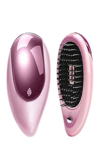 1 piece portable electric ionic hairbrush takeout ion hair styling straightening comb brush massage detangling antistatic comb2028806, Silver
1 piece portable electric ionic hairbrush takeout ion hair styling straightening comb brush massage detangling antistatic comb2028806, Silver