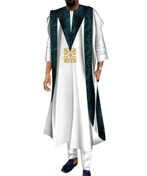 bintarealwax men039s suits african clothes for men dashiki shirts ankara pants 3 piece set wedding evening outfits robe suit tr8737125, White;black
bintarealwax men039s suits african clothes for men dashiki shirts ankara pants 3 piece set wedding evening outfits robe suit tr8737125, White;black