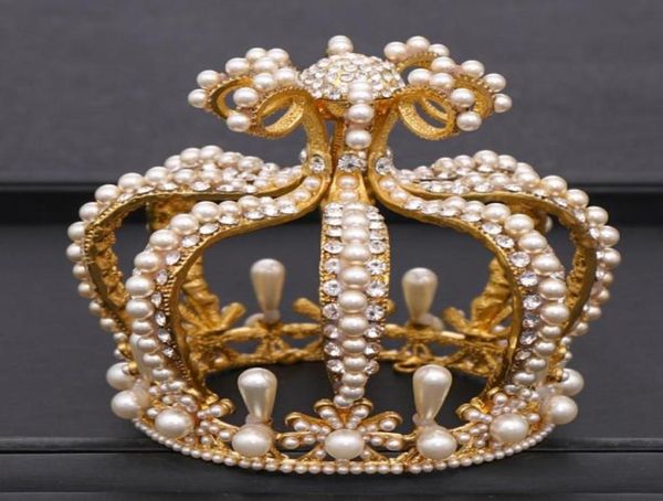 bride crown tiara simulated pearl baroque crystal silver color round queen crown birthday party wedding hair accessories jewelry964970908, Slivery;golden
bride crown tiara simulated pearl baroque crystal silver color round queen crown birthday party wedding hair accessories jewelry964970908, Slivery;golden