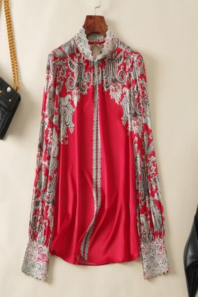 2022 spring long sleeve stand collar blue red paisley print natural real silk embroidery panelled pullover style soie blouse ele115988811, White
2022 spring long sleeve stand collar blue red paisley print natural real silk embroidery panelled pullover style soie blouse ele115988811, White