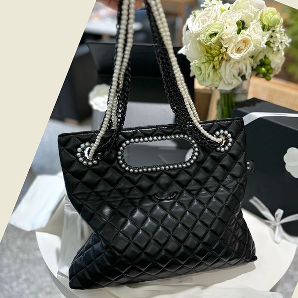 designer womens shoulder bag vintage shiny calfskin pearl handle luxury handbags metal c buckle underarm bag diamond check multi-chain cross
designer womens shoulder bag vintage shiny calfskin pearl handle luxury handbags metal c buckle underarm bag diamond check multi-chain cross