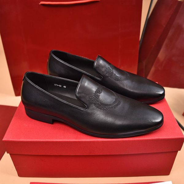 2023 mens formal dress shoes gentlemen designer party business oxfords male casual brand loafers size 38-45, Black
2023 mens formal dress shoes gentlemen designer party business oxfords male casual brand loafers size 38-45, Black