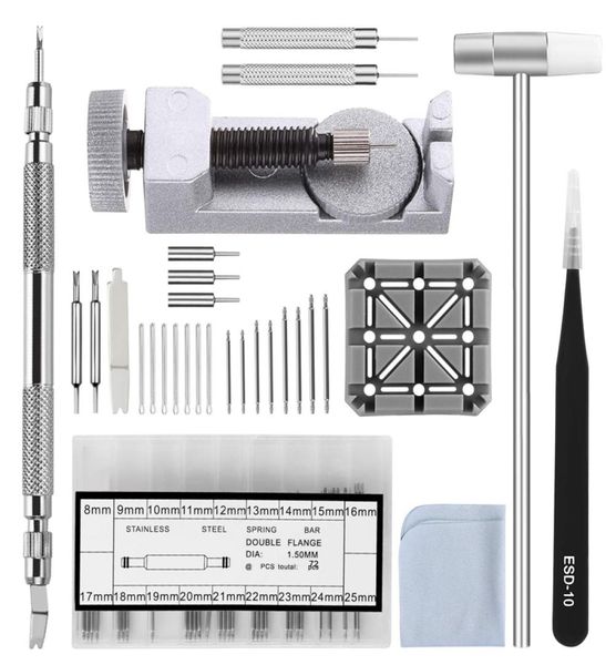 watch band strap tool kit98 in 1 link removerspring bar tool with extra 72pcs pins15pcs cotter pin1pcs holder1pcs head ha6039460, Slivery;golden
watch band strap tool kit98 in 1 link removerspring bar tool with extra 72pcs pins15pcs cotter pin1pcs holder1pcs head ha6039460, Slivery;golden