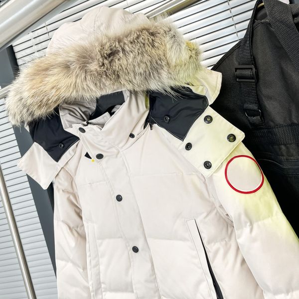 men womens parka down jackets classic waterproof clothes jacket hooded wolf fur wyndham outwear raccoon furs warm coats with 4 colors s-xxl, Black
men womens parka down jackets classic waterproof clothes jacket hooded wolf fur wyndham outwear raccoon furs warm coats with 4 colors s-xxl, Black