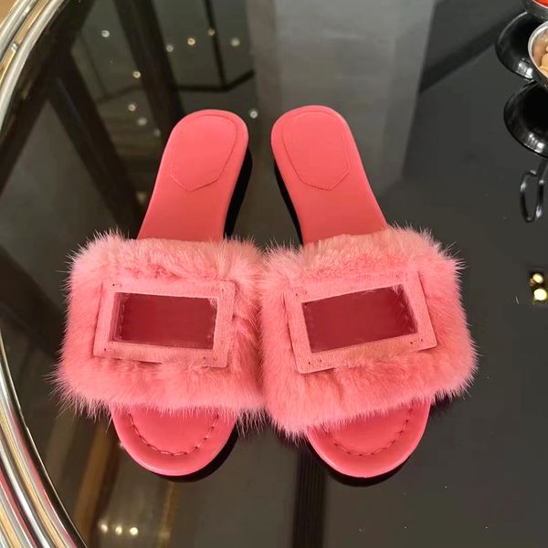 2023 new signature mink hair sandal slipper fur slides designer sandals fen woman baguette fluffy open toe slide leather travel fashion casu, Black
2023 new signature mink hair sandal slipper fur slides designer sandals fen woman baguette fluffy open toe slide leather travel fashion casu, Black